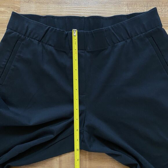 J. JILL M Black Ponte Slim Leg Pull-On Ankle Pants Business Casual Comfort Chic - Picture 9 of 16